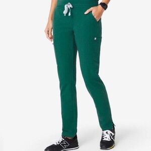 FIGS Yola Mid Rise Scrub Pants Green XL TW2000R Discontinued